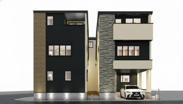 新築一戸建て足立区鹿浜５丁目 新築一戸建て／全３棟東京都足立区鹿浜５丁目日暮里・舎人ライナー谷在家駅5499万円～5799万円