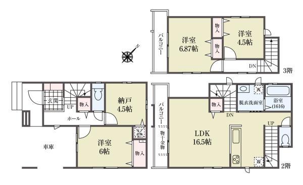 新築一戸建て江戸川区南篠崎町１丁目 新築一戸建て／全３棟東京都江戸川区南篠崎町１丁目都営新宿線瑞江駅6690万円～7490万円