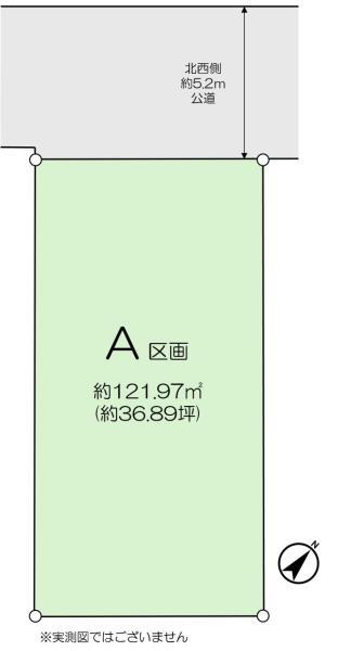 土地市川市中国分５丁目 売地／建築条件なし千葉県市川市中国分５丁目北総鉄道北国分駅3390万円