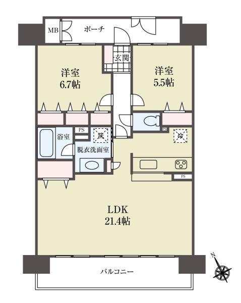 中古マンションティーズガーデン東京都江戸川区小松川３丁目JR中央・総武線平井駅5980万円