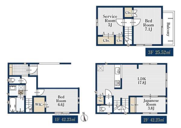 新築一戸建て板橋区富士見町 新築一戸建て／全２棟東京都板橋区富士見町東武東上線ときわ台駅7480万円