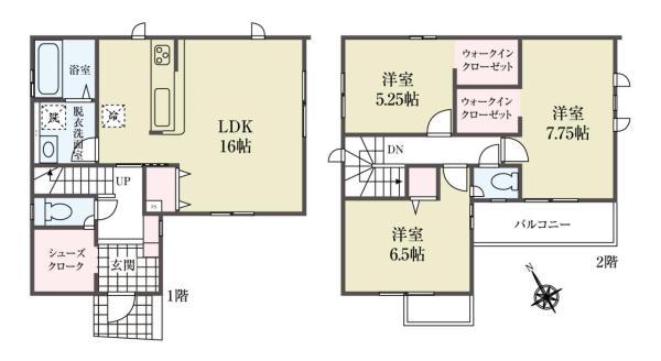 新築一戸建て市川市宮久保２丁目 新築一戸建て／全２棟千葉県市川市宮久保２丁目JR中央・総武線本八幡駅3990万円～4390万円