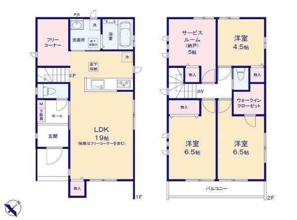 新築一戸建て浦安市海楽１丁目 新築一戸建て／全４棟千葉県浦安市海楽１丁目JR京葉線新浦安駅6990万円～7590万円