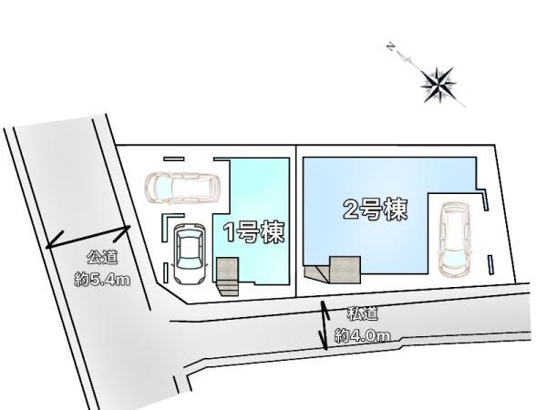 新築一戸建て江戸川区平井１丁目 新築一戸建て／全２棟東京都江戸川区平井１丁目JR中央・総武線平井駅8999万円～9399万円