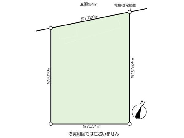 土地葛飾区東金町５丁目 売地／建築条件付き東京都葛飾区東金町５丁目千代田常磐線金町駅3380万円