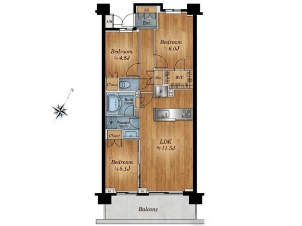 中古マンションアーリアシティ一之江東京都江戸川区西瑞江３丁目都営新宿線一之江駅5698万円