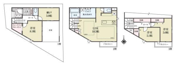 新築一戸建て足立区扇２丁目 新築一戸建て東京都足立区扇２丁目日暮里・舎人ライナー扇大橋駅6999万円
