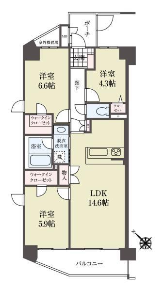 中古マンションメゾン瑞江東京都江戸川区南篠崎町２丁目都営新宿線瑞江駅5690万円
