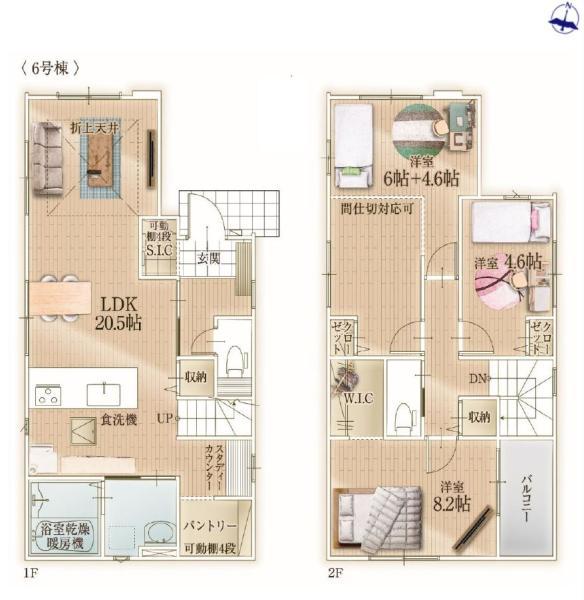 新築一戸建て八潮市八潮７丁目 新築一戸建て／全８棟埼玉県八潮市八潮７丁目つくばエクスプレス八潮駅3899万円～4299万円