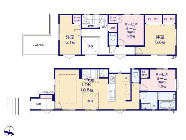 新築一戸建て市川市香取１丁目 新築一戸建て／全３棟千葉県市川市香取１丁目東京メトロ東西線行徳駅5680万円～6790万円