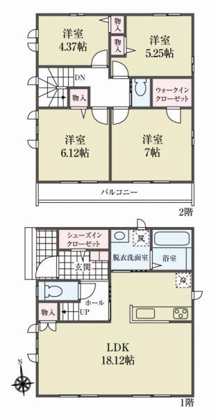 土地足立区梅田６丁目 売地／建築条件なし／全２区画東京都足立区梅田６丁目東武伊勢崎線梅島駅5990万円～6490万円