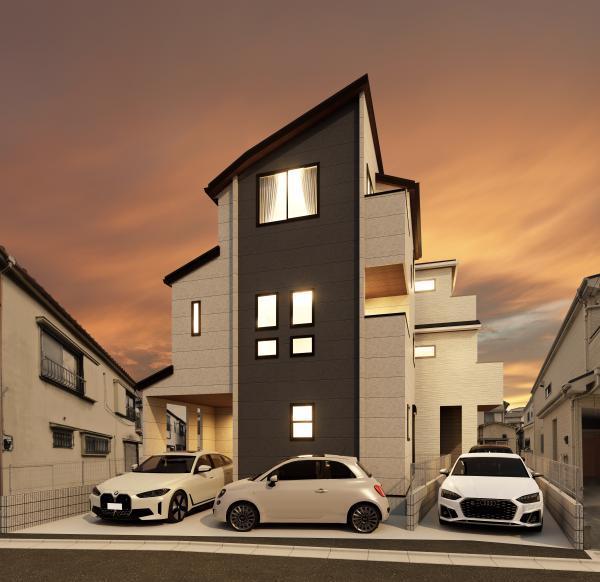 新築一戸建て江戸川区大杉３丁目 新築一戸建て／全２棟東京都江戸川区大杉３丁目都営新宿線一之江駅5780万円～6180万円