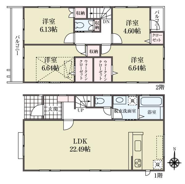 新築一戸建て松戸市三矢小台４丁目 新築一戸建て／全４棟千葉県松戸市三矢小台４丁目北総鉄道矢切駅4780万円