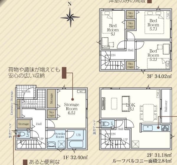 新築一戸建て足立区千住緑町３丁目 新築一戸建て／全２棟東京都足立区千住緑町３丁目千代田常磐線北千住駅7290万円～7990万円