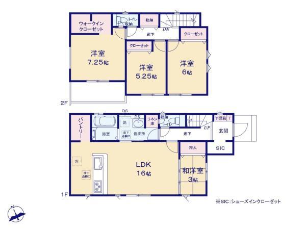 新築一戸建て市川市曽谷４丁目 新築一戸建て／全７棟千葉県市川市曽谷４丁目北総鉄道秋山駅3890万円～4390万円