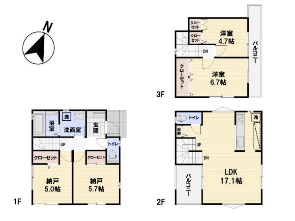 新築一戸建て市川市本塩 新築一戸建て千葉県市川市本塩東京メトロ東西線妙典駅5480万円
