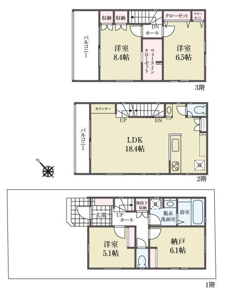 新築一戸建て浦安市富岡４丁目 新築一戸建て／全２棟千葉県浦安市富岡４丁目JR京葉線新浦安駅6780万円