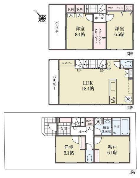 新築一戸建て浦安市富岡４丁目 新築一戸建て／全２棟千葉県浦安市富岡４丁目JR京葉線新浦安駅6780万円