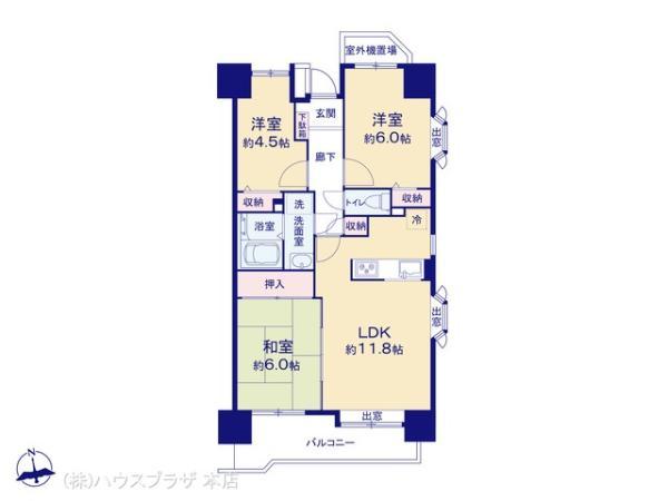 中古マンション北綾瀬パーク・ホームズ東京都足立区東和５丁目東京メトロ千代田線北綾瀬駅4180万円