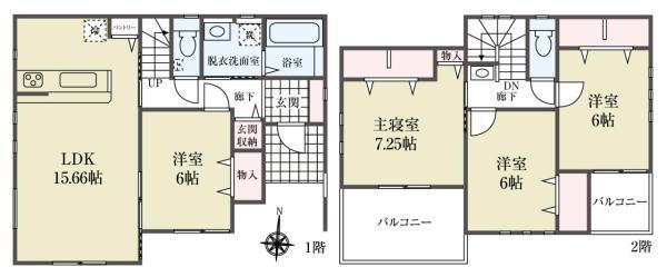 新築一戸建て市川市大野町１丁目 新築一戸建て千葉県市川市大野町１丁目JR武蔵野線市川大野駅4190万円