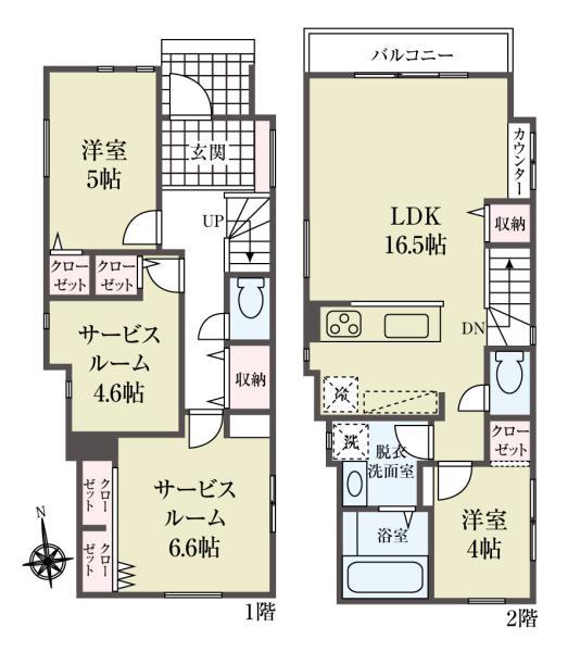 新築一戸建て市川市須和田１丁目 新築一戸建て／全３棟千葉県市川市須和田１丁目京成本線菅野駅4980万円～5080万円