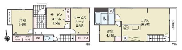 新築一戸建て市川市須和田１丁目 新築一戸建て／全３棟千葉県市川市須和田１丁目京成本線菅野駅4980万円～5080万円