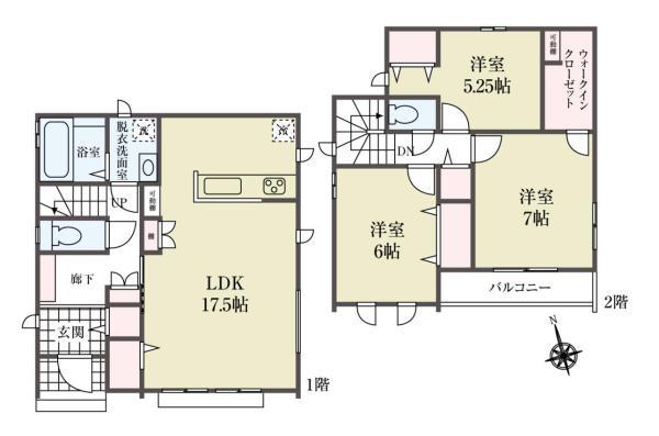 新築一戸建て松戸市新松戸南２丁目新築一戸建て／全３棟千葉県松戸市新松戸南２丁目JR武蔵野線新松戸駅4390万円～4990万円