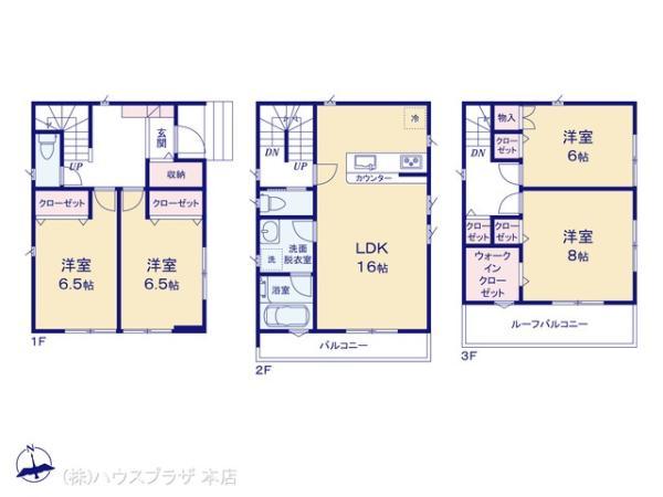 新築一戸建て川口市大字安行領根岸549VII期埼玉県川口市大字安行領根岸JR武蔵野線東浦和駅4180万円