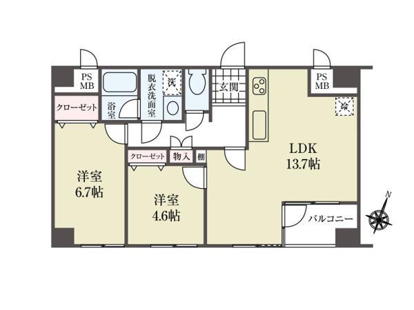 中古マンションスカイエスタ東京都新宿区西早稲田２丁目東京メトロ副都心線西早稲田駅7980万円